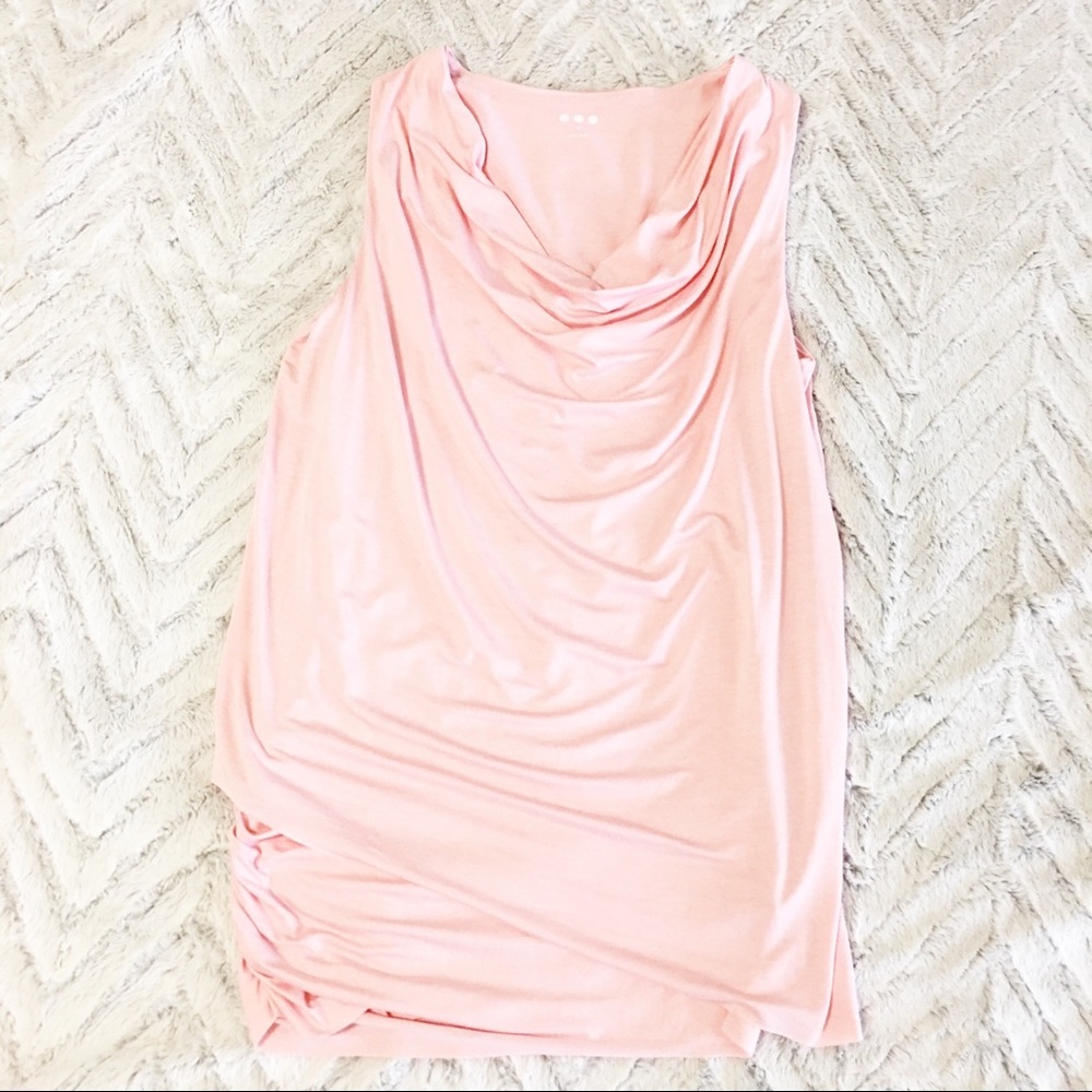 (#A-7)  Ladies Sleeveless Pink Top ..SizeSmall